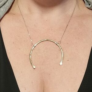 Silver Horseshoe Necklace